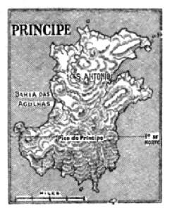 Map of Principe