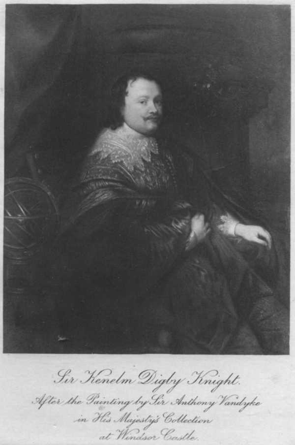 Sir Kenelm Digby Knight. After the Painting by Sir Anthony Vandyke in His Majesty's Collection at Windsor Castle