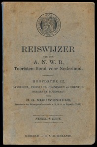 Reiswijzer van den A.N.W.B., Toeristen-Bond voor Nederland, H. G. Nieuwenhuis
