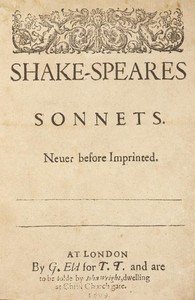 Shakespeare's Sonnets书籍封面
