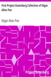 First Project Gutenberg Collection of Edgar Allan Poe书籍封面