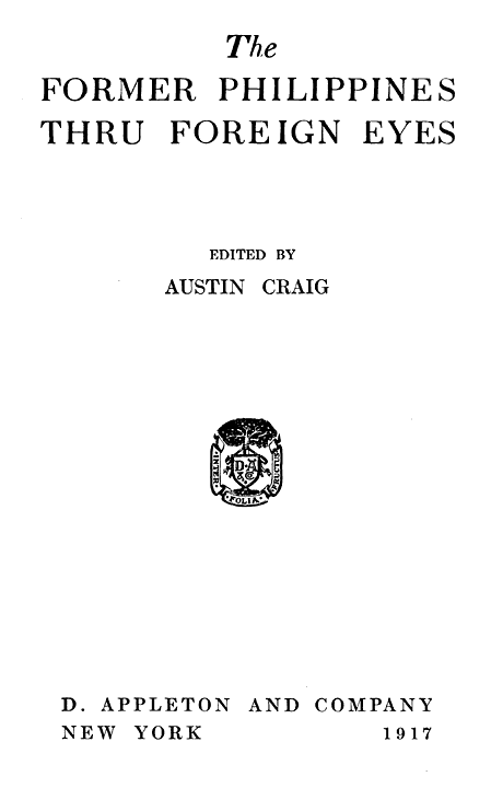 Original Title Page.