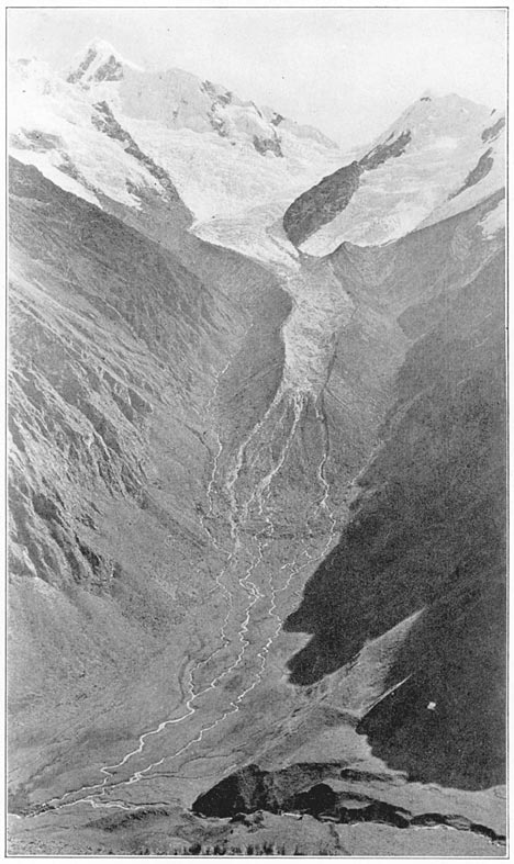 Glaciers Between Cuzco and Uiticos