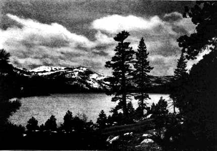 Photograph by Lynwood Abbott. DONNER LAKE