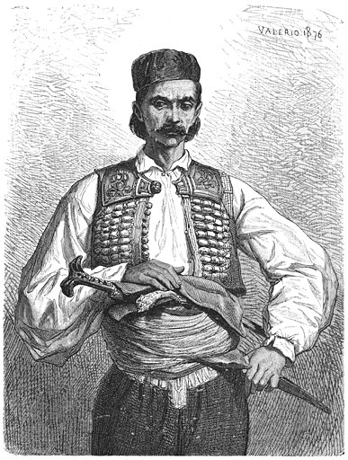 Montenegrijn van de grenzen van Herzegowina.