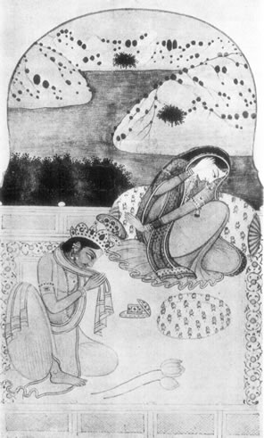 Krishna repentant