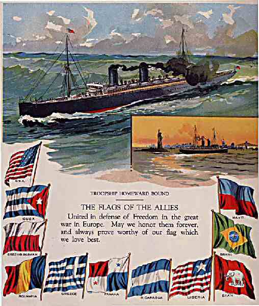 Illustration: Troopship Homeward Bound.