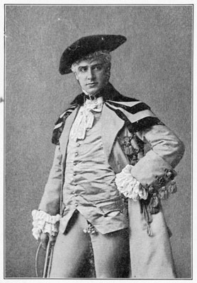 William Terriss as Squire Thornhill in "Olivia"