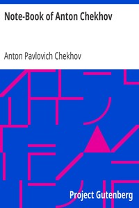 Note-Book of Anton Chekhov书籍封面