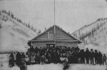 Rampart House on the Porcupine near the Mackenzie Mouth