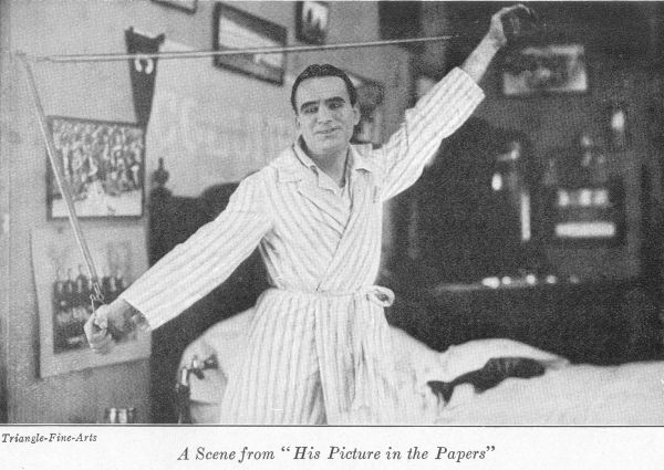 A Scene from "His Picture in the Papers"