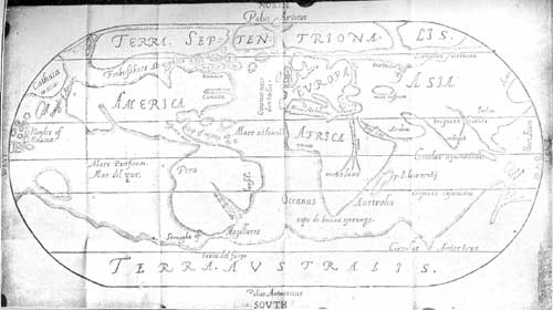 FROBISHER'S MAP. From "A true Discourse of the late Voyages of Discoverie for the finding of a passage to Cathaya by the Northweast under the conduct of Martin Frobisher, Generall:" [London, 1578]. To face p. 4.