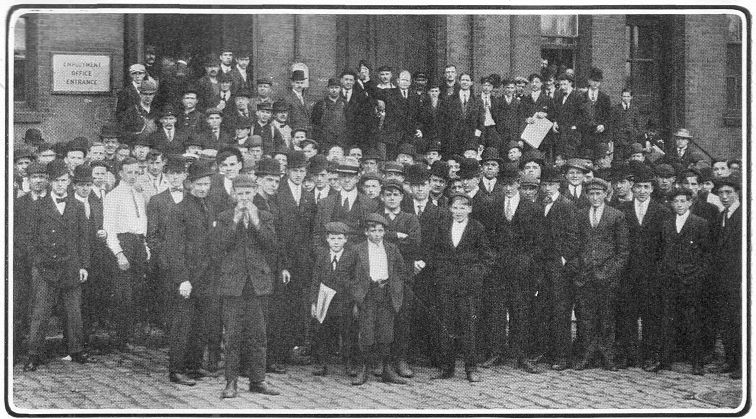 A NOON SHOP MEETING ADDRESSED BY MR. RANNEY.