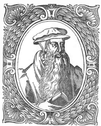 John Knox.  From a Posthumous Portrait.  Beza’s Icones, 1850