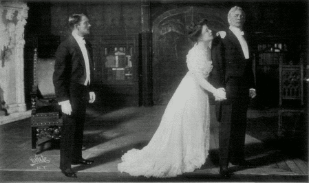 [Photo, from the play, of Jefferson and Shirley appealing to Mr. Ryder]