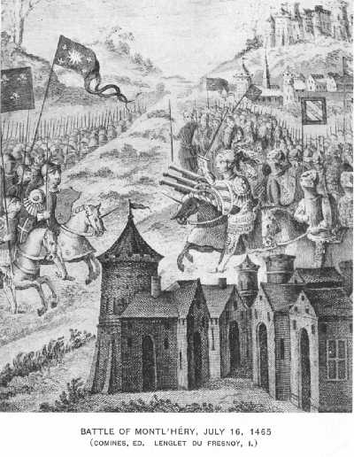 BATTLE OF MONTL'HÉRY (JULY 16, 1465)