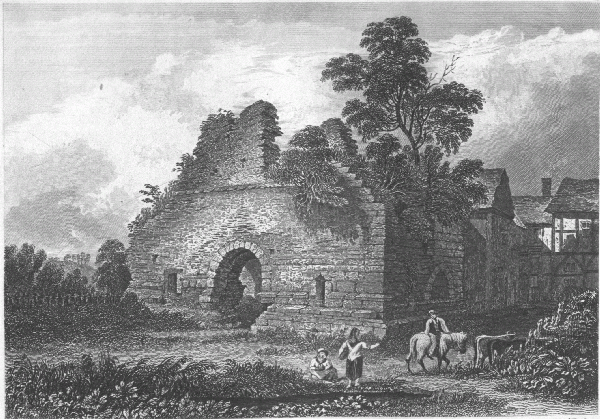 RADCLIFFE TOWER.  Drawn by G. Pickering. Engraved by Edw^d Finden.