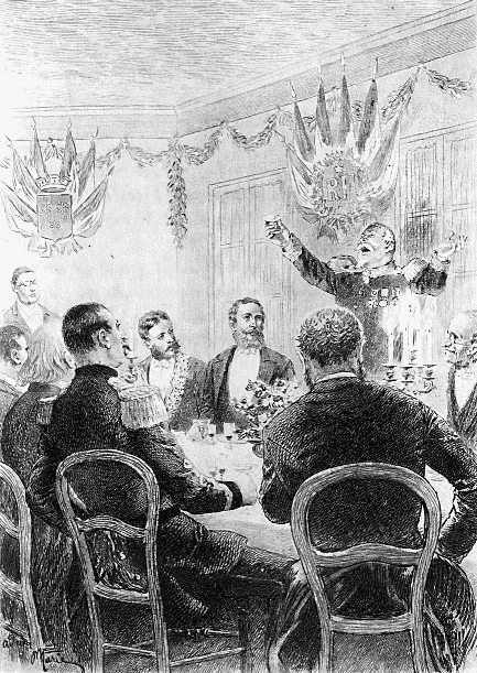 [Illustration: THE BANQUET]