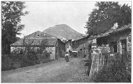 Fontanas met de Puy de Dôme.