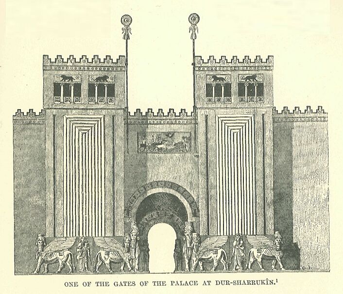 403.jpg One of the Gates Of The Palace at Dur-sharrukÎn 