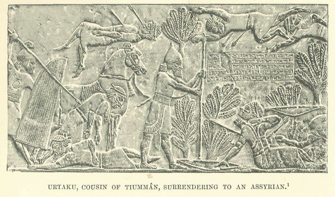 209.jpg Urtaku Cousin of TiummÂn, Surrendering to An Assyrian 
