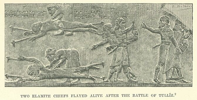 217.jpg Two Elamite Chiefs Flayed Alive After the Battle Of TullÎz 