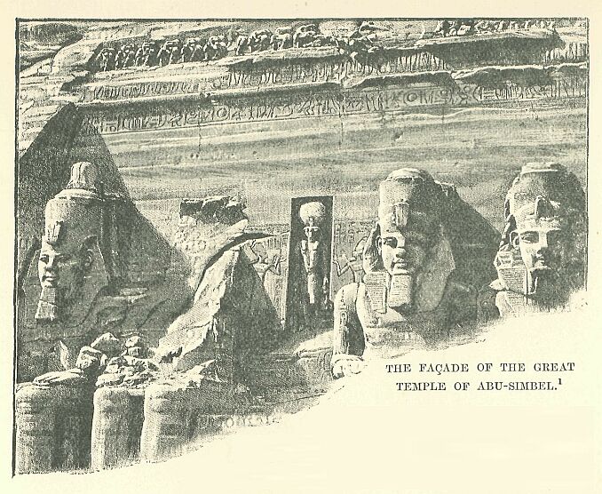 417.jpg the Façade of The Great Temple Of Abu-simbel 