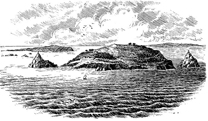 Frontispiece the Island of Jethou