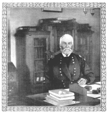 A PHOTOGRAPH OF GENERAL HOWARD, TAKEN AT GOVERNOR'S ISLAND IN 1893 AT THE CLOSE OF THE WAR GENERAL HOWARD WAS APPOINTED CHIEF OF THE FREEDMEN'S BUREAU