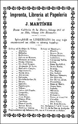 Imprenta, Libreria at Papeleria ni J. Martínez