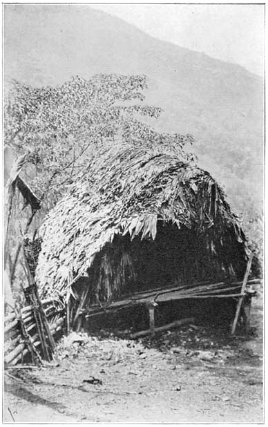 House in Village of Levo, with Child’s Excrement Receptacle to Left.