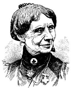 Miss Clara Barton.