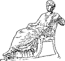 seated lady