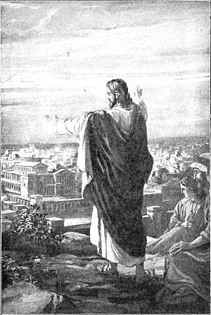 JESUS WEEPING OVER JERUSALEM  "If thou hadst known, even thou, at least in this thy day, the things which belong unto thy peace!" Luke 19:42.