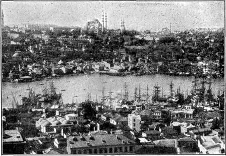 CITY OF CONSTANTINOPLE  The capital of the Turkish government.  COPYRIGHT BY UNDERWOOD & UNDERWOOD, N, Y.