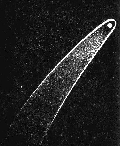 Fig. 2.—The Great Comet of 1811, one of the many varied forms of these bodies.