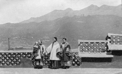 ON A BALCONY IN WESTERN CHINA.