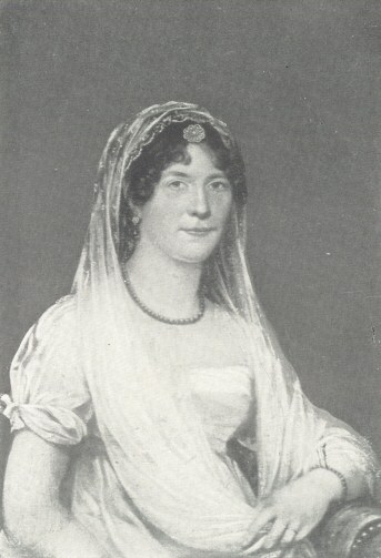 Lady Byron.  From the portrait in the possession of Sir J. Tollemache Sinclair, Bart.