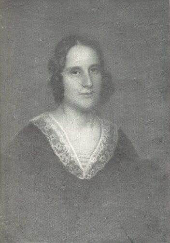 Elizabeth Davis Bancroft.  From the painting by C. C. Ingham in the possession of William J. A. Bliss