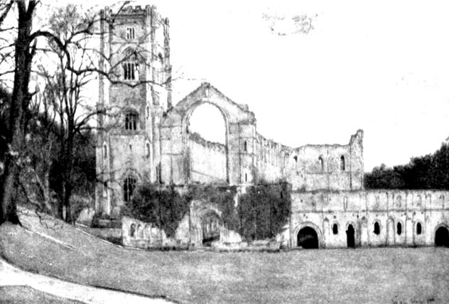 The exquisite beauty of ruined Fountains Abbey