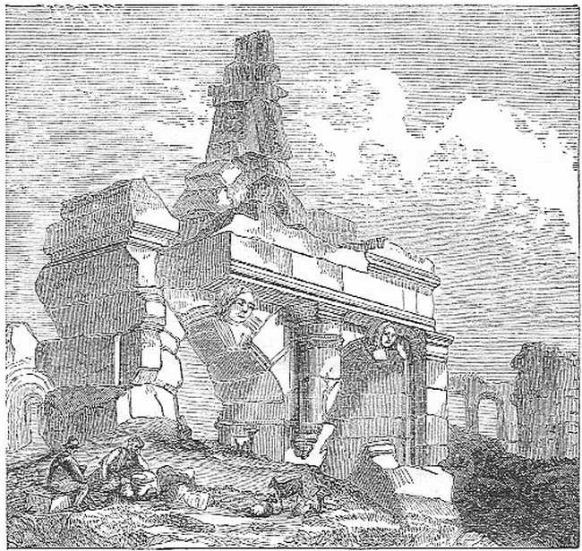 Ruins at Capua.