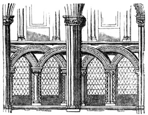 Intersecting Window Arches, St. Cross Church, Winchester.