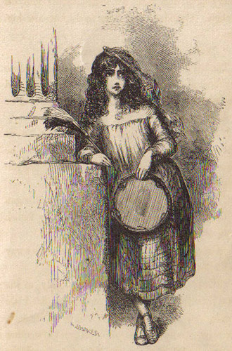 CYBELE THE TAMBOURINE GIRL.