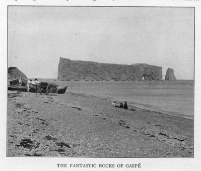 THE FANTASTIC ROCKS OF GASPÉ