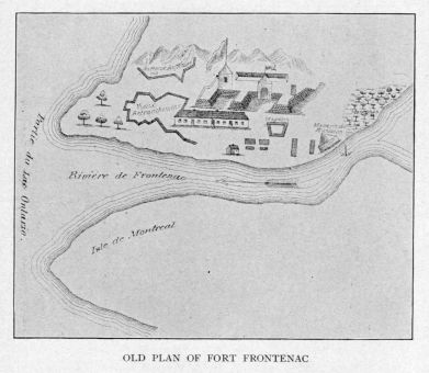 OLD PLAN OF FORT FRONTENAC