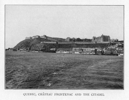 QUEBEC, CHÂTEAU FRONTENAC AND THE CITADEL