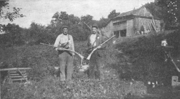 THE LAST OF THE PENNSYLVANIA WAYSIDE GUNSMITHS BUSLER BROTHERS, CLINTON COUNTY, PA.  (Frontispiece)