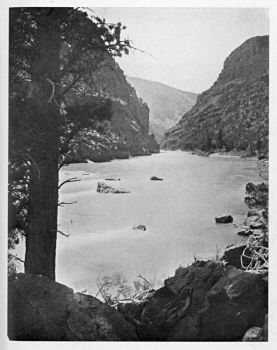 photo, river canyon