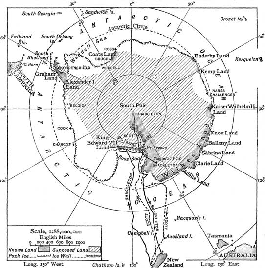 THE SOUTH POLAR REGIONS