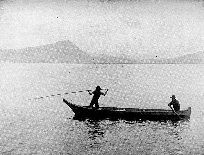 Spearing Seals at Sea.